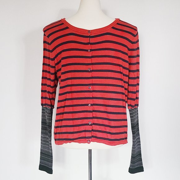 Refashioned Reversible Top (M/L) - Picture 5 of 11